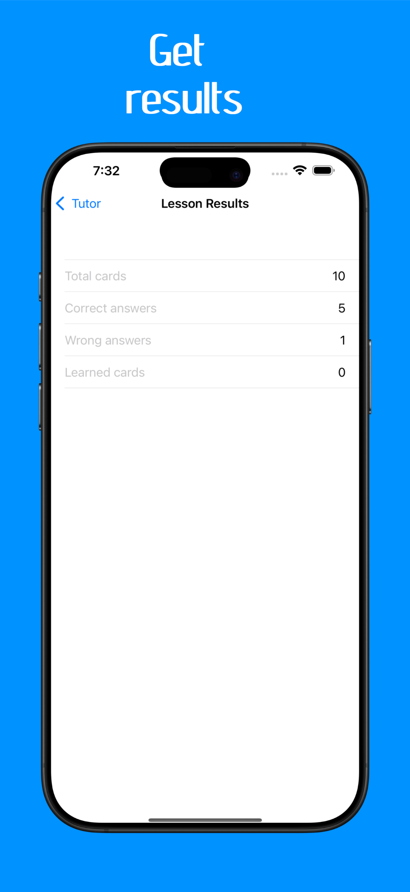 Language Tutor Vocabulary